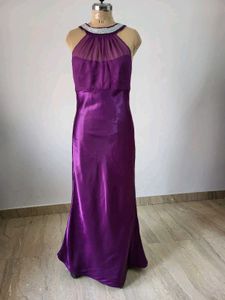 Elegant Purple Gown
