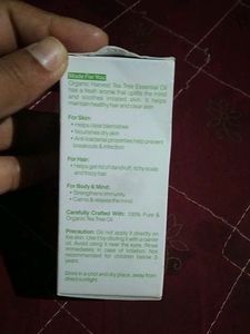 Organic Tea Tree Oil