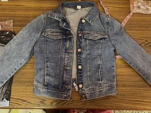 branded denim jaxket