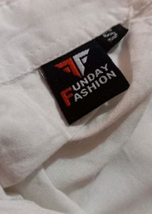 Office Formal Women Shirt White