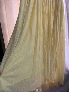 Yellow Lace Party Dress