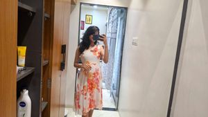 Kassually White Floral Dress