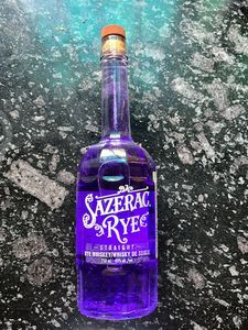 Empty Bottle Of Best Korian Whisky SAZERAC RYE