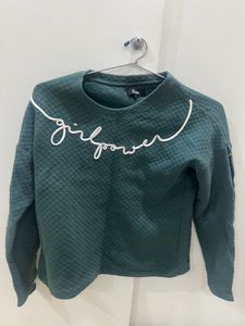Women Green Sweater