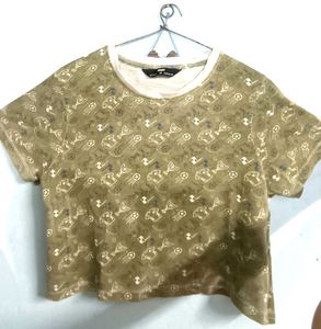 Patterned T-shirt
