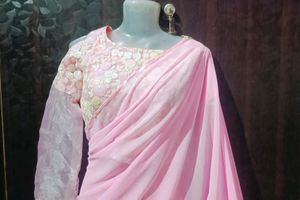 Trendy Frill Organza Saree🤩, From Instagram