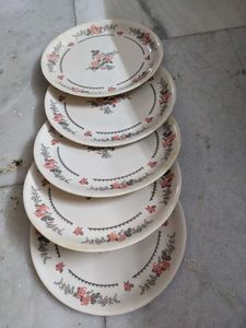 4 Melamine Plates