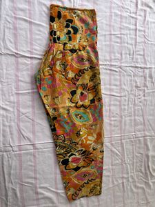 Salwar&amp; Dupatta  with Paisley and Floral Print