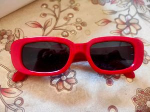 Premium Sunglasses For Unisex (Red Colour)