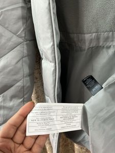 Silver Puffer Jacket 🧥❄️