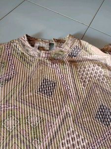 Patterned Tunic Top
