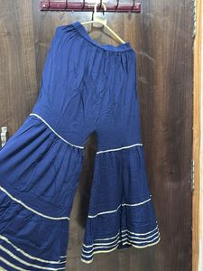 Beautiful Navy Blue Sharara