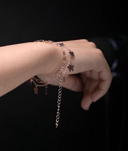 Butterfly Layered Tennis Bracelet