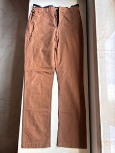 Brown Casual Pants