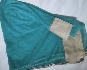 Teal Lace Anarkali Dress