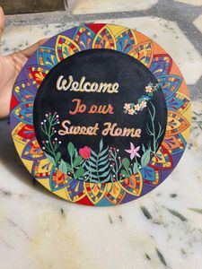 welcome home 🏡 walk decore ✨️ ( handmade )