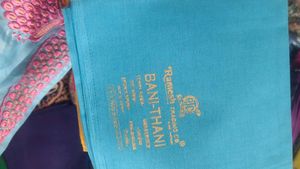Bani-Thani Blue Cotton Fabric