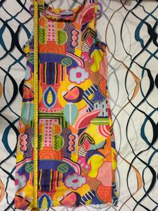 Colorful Sleeveless Bodycon Dress