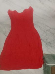 Red Casual Dress
