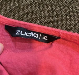 Elegant Coral Pink Kurti – Light & Comfortable