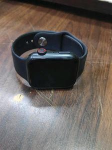 Smart Watch Series 7 Series 7 Smart Watch with Bluetooth Calling, Extra Straps, Heart Rate Monitor,Fitness Tracker, Multiple Faces 50+, Full Touch Display (Pitch Black) for Men and Women &amp; IP67