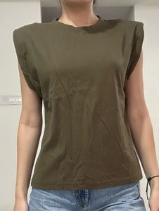 Urbanic Padded Shoulder Top