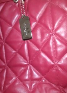 Coach Quilted Leather Tote OG