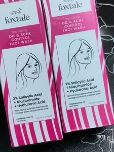 Pack Of 2 Foxtale Face wash