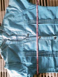 Unisex Denim Look Shirt