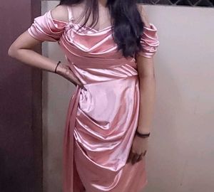 ❗PRICE DROP❗Pretty Pink Satin Dress💗✨