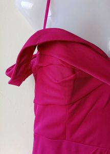 Elegant Magenta AZAZIE Dress (A6)