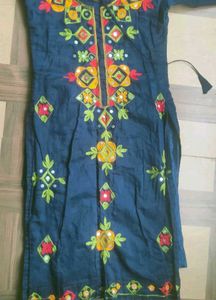 Embroidered Kurti Dress