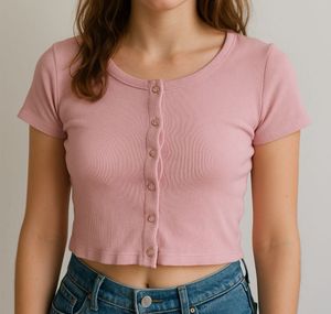 Cute Crop Top For Summer