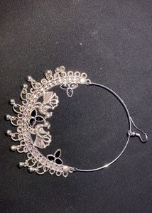 Oxidized Silver Ear Cuff
