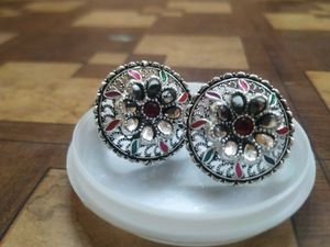 beautiful pur silver ton rings💗