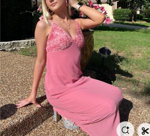 Rose Lace Maxi Dress