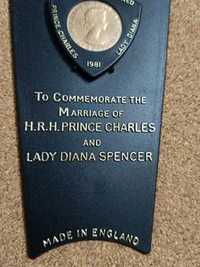 Royal Wedding 1981 Charles &amp; Diana Souvenir