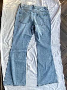 Bootcut Denim Jeans With Tag