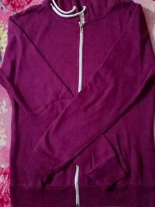 Woolen Sweater With Cap