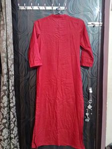 Libas Red Kurta