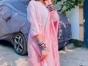 Striped Kurta Set