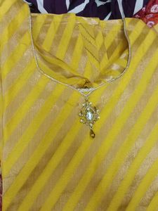 Elegant Yellow Kurta