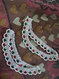 White Moti Payal