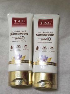 TAC Kumkumadi Sunscreen With SPF 40