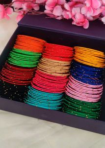 silk thread  Bangle (10sets )120 bangles