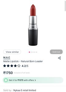 MAC and Bobbi Brown Lipsticks
