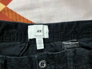 Black Corduroy Pants