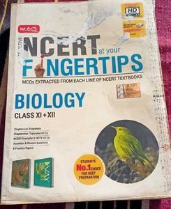 Combo Of Biology NCERT Fingertips and Texbook