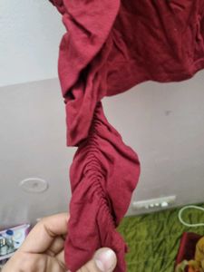 Maroon Top