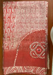2 hand embroidery sarees